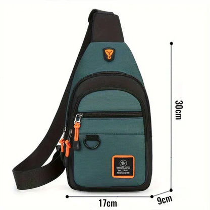 Vandtæt crossbody-taske med flere rum