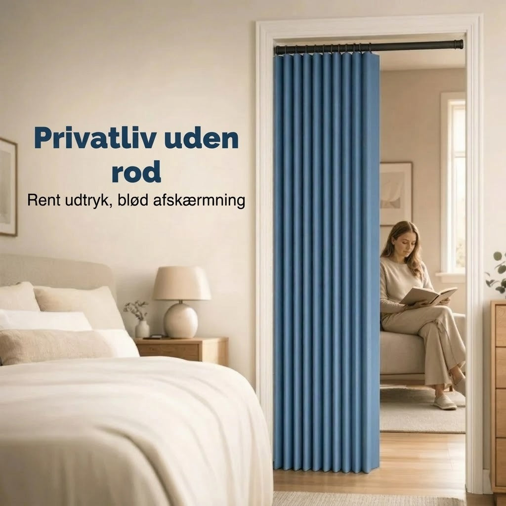 Dørgardin uden boring