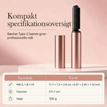 Trådløs opvarmet volumenkam til pandehår og hårrødder