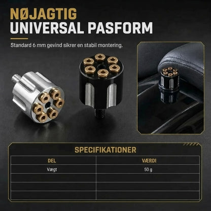 CNC-fræset motorcykelsadelbolt med hurtigudløser 6 mm