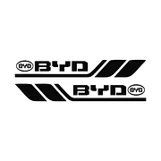 Dekorative bildekaler (4 stk.)