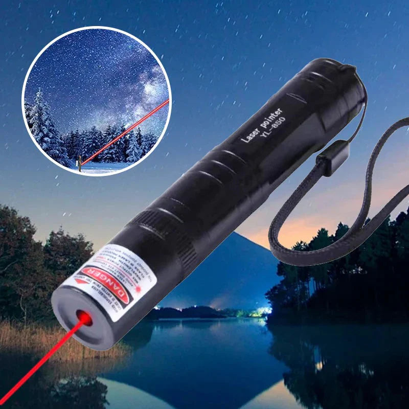 Kraftig enkeltpunkts laserpointer