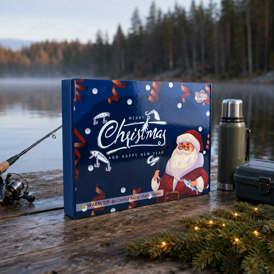 Stor fiske-adventskalender til jul