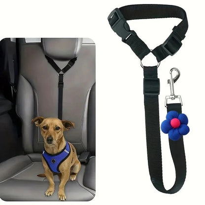 2-i-1 hundesikkerhedssele og hundesnor