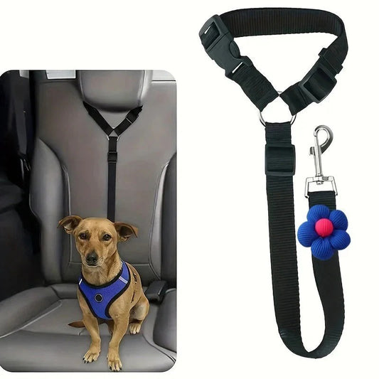 2-i-1 hundesikkerhedssele og hundesnor