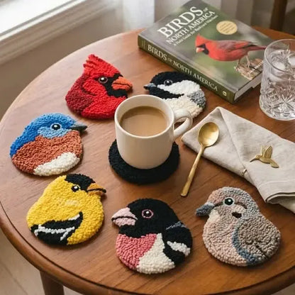 Kreativt DIY-broderisæt til bordskånere