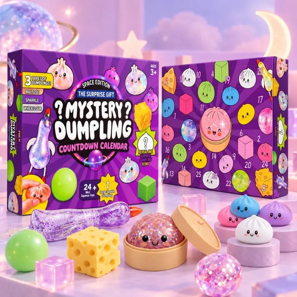 Squishiverse overraskelseskalender med squishies