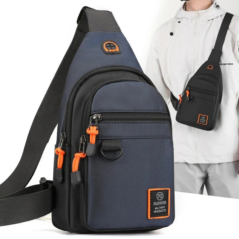 Vandtæt crossbody-taske med flere rum