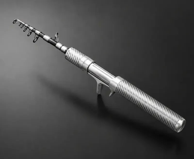 Carbon PocketRod teleskopfiskestang af kulfiber 180 cm