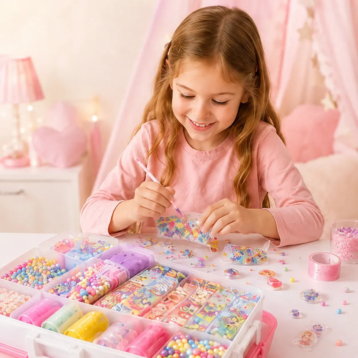 Nano Squishy DIY hobbykit til at lave dine egne squishies