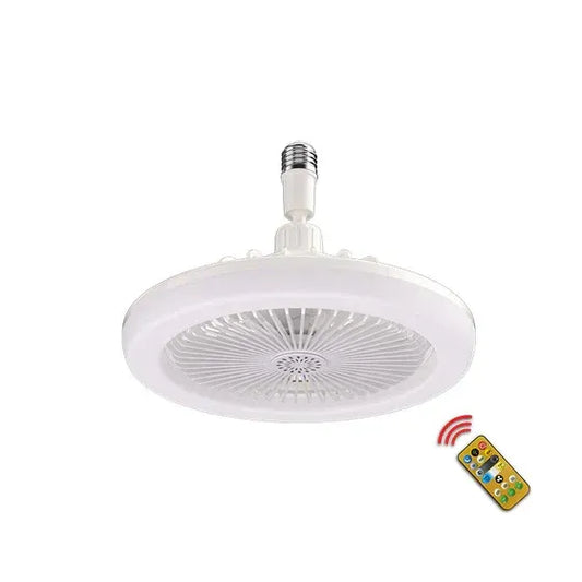 2-i-1 loftsvifte med LED-lampe og fjernbetjening