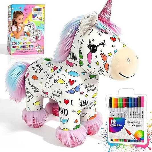 ColorMagic Unicorn vaskbar enhjørninge-bams til at farvelægge