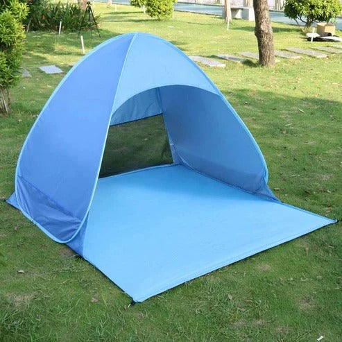 Automatisk pop-up strandtelt