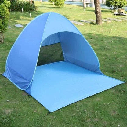 Automatisk pop-up strandtelt
