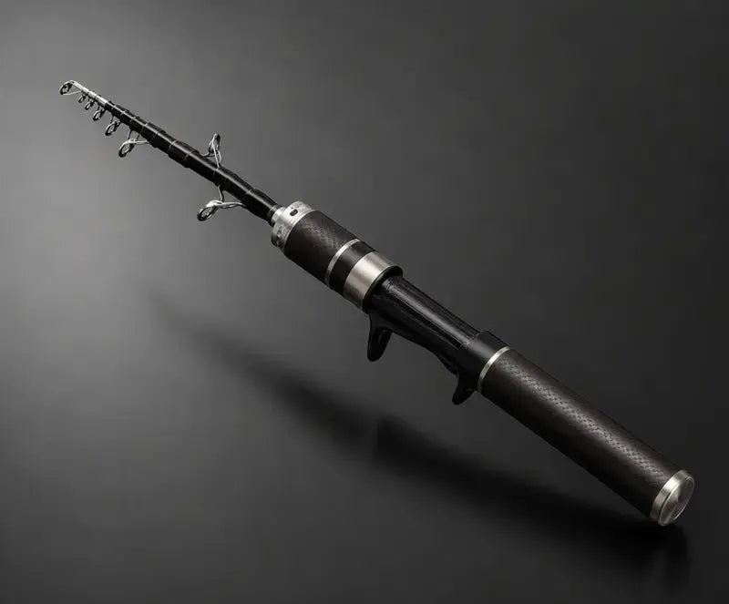 Carbon PocketRod teleskopfiskestang af kulfiber 180 cm