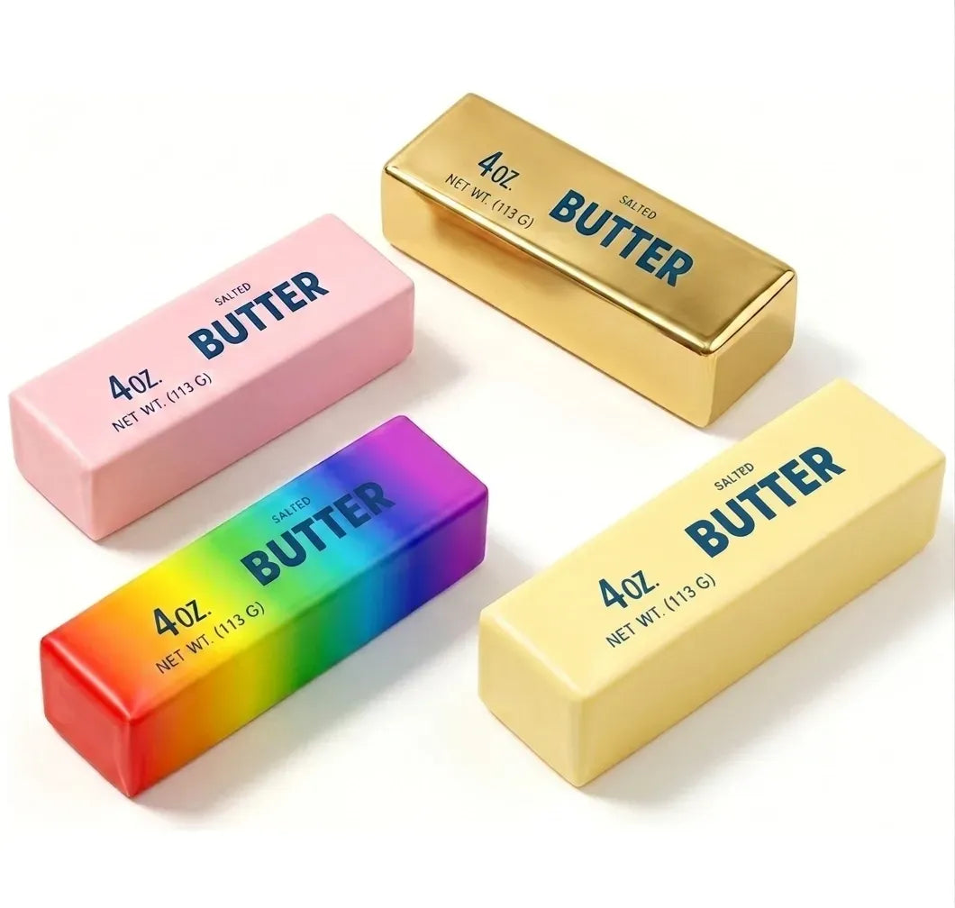 Sæt med 4 smør-squishys