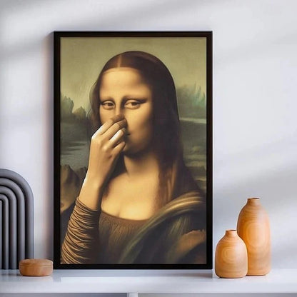 Sjov Mona Lisa (Næse-klem)
