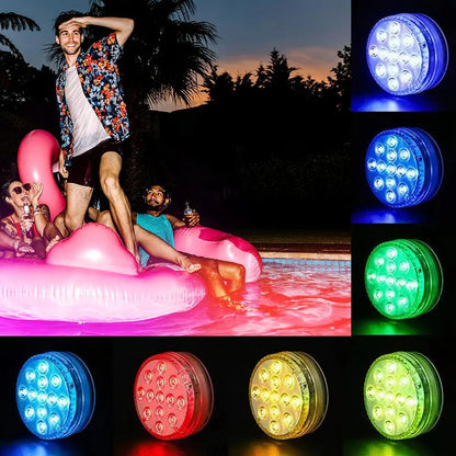 Vandtæt RGB-belysning til swimmingpool