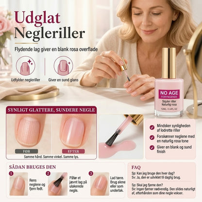 Udglattende neglepleje med naturlig glans