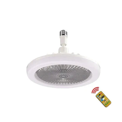 2-i-1 loftsvifte med LED-lampe og fjernbetjening