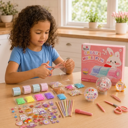 DIY Bubble Squishies hobbykit med 41 dele
