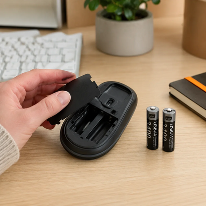 Genopladelige AA-litiumbatterier 1,5 V USB-C sæt med 2 stk.
