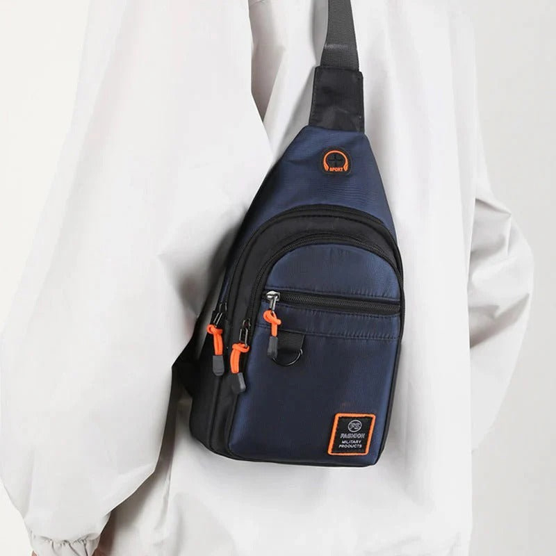 Vandtæt crossbody-taske med flere rum