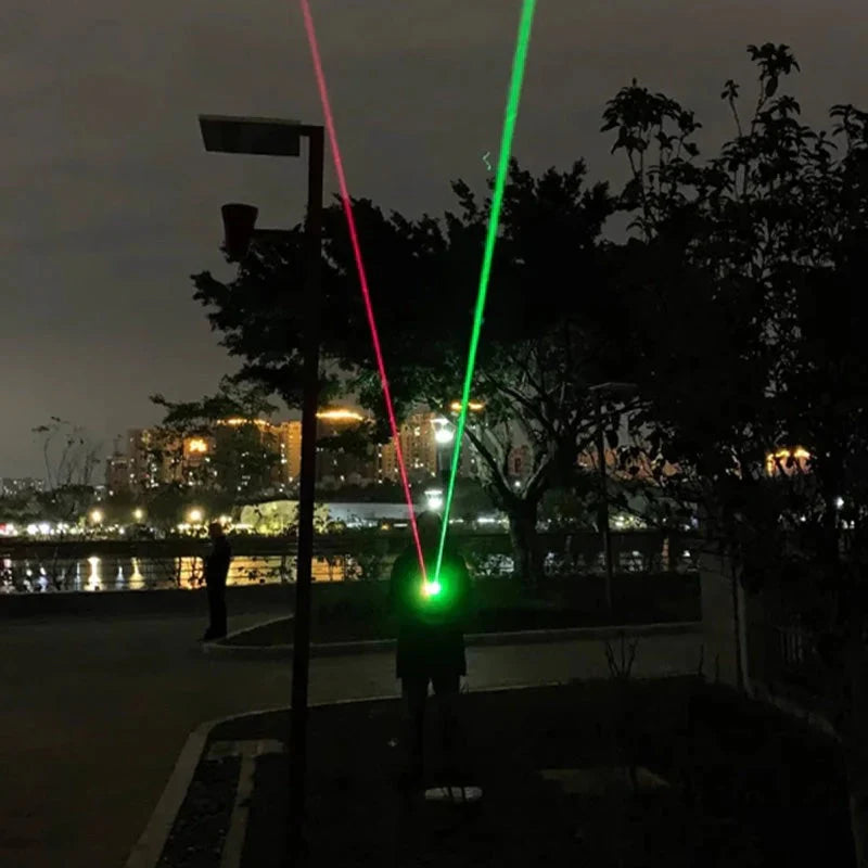 Kraftig enkeltpunkts laserpointer