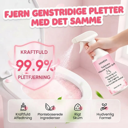 Badeværelsesrengøringsspray mod kalk og sæberester