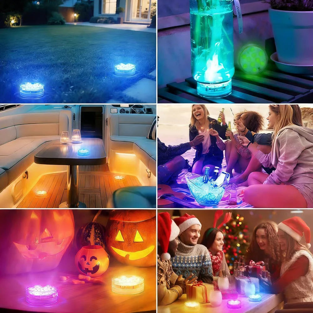 Vandtæt RGB-belysning til swimmingpool