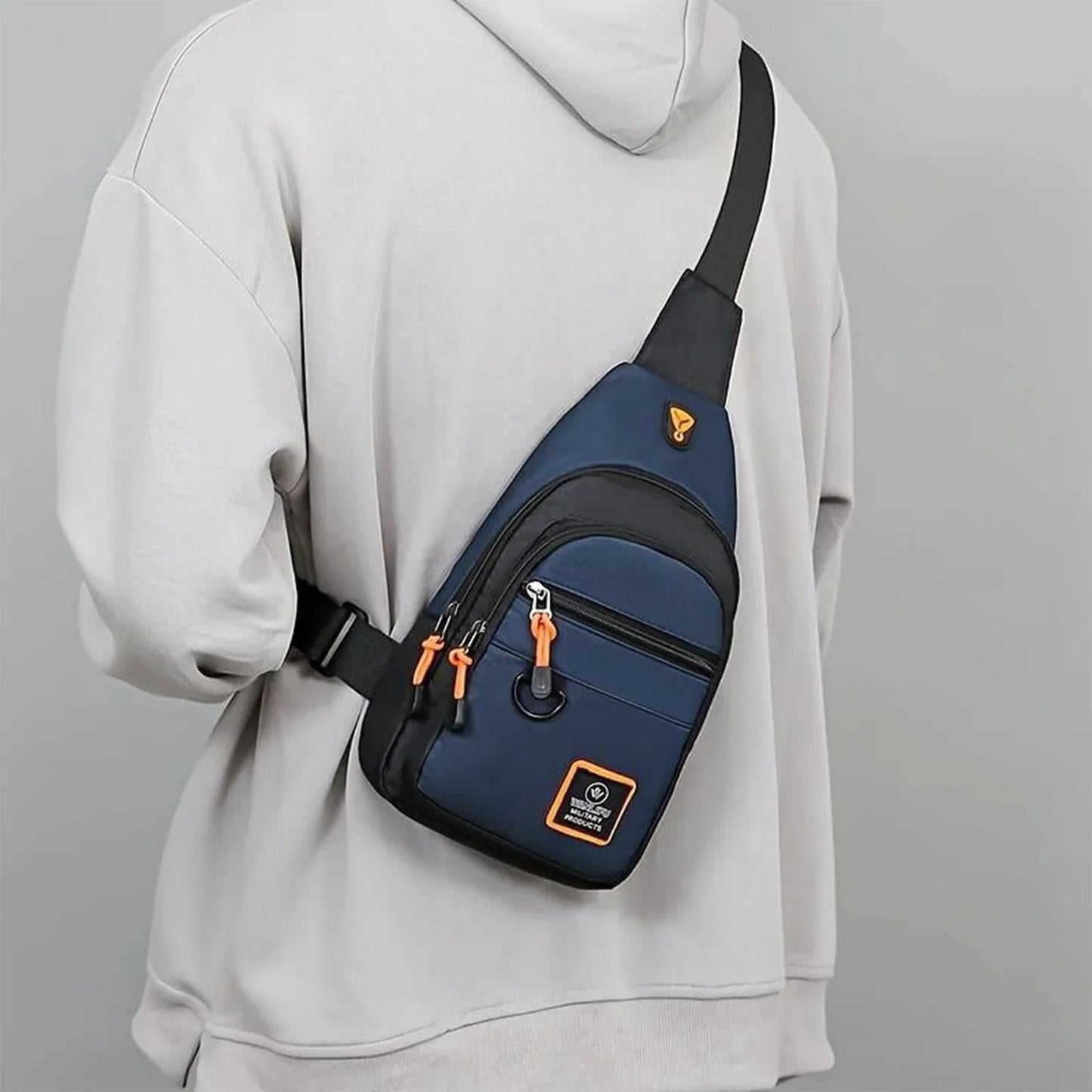 Vandtæt crossbody-taske med flere rum