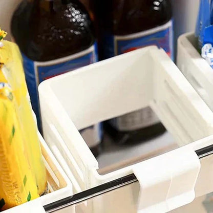 Justerbar køleskabsorganisator og skillerum