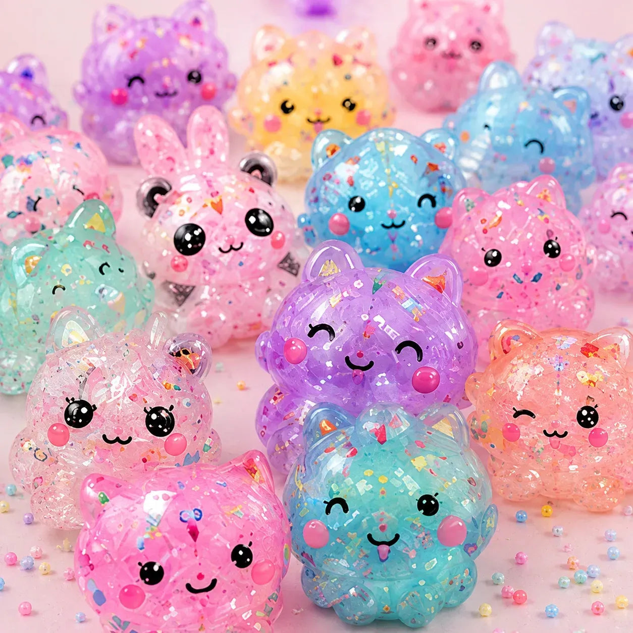 Nano Squishy DIY hobbykit til at lave dine egne squishies