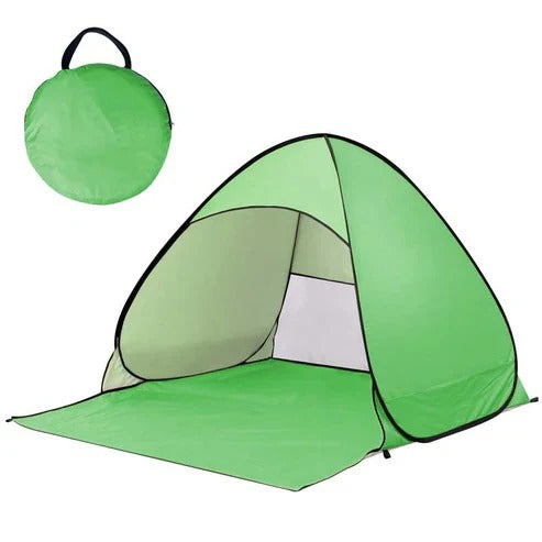 Automatisk pop-up strandtelt
