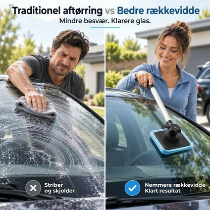 Dobbeltsidet magnetisk bilruderens
