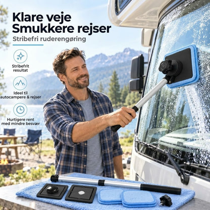 Dobbeltsidet magnetisk bilruderens