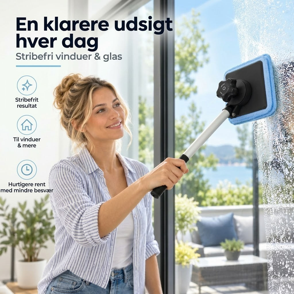 Dobbeltsidet magnetisk bilruderens