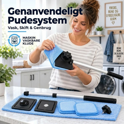 Dobbeltsidet magnetisk bilruderens