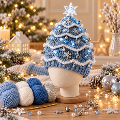 DIY-hæklesæt til juletræshue