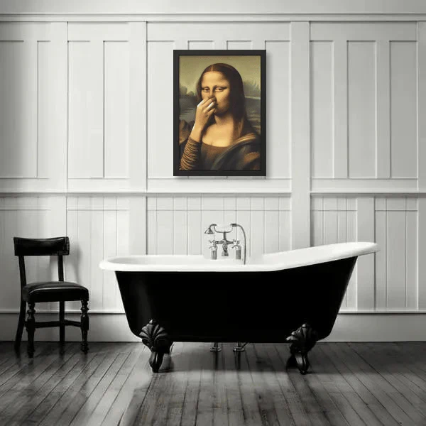 Sjov Mona Lisa (Næse-klem)