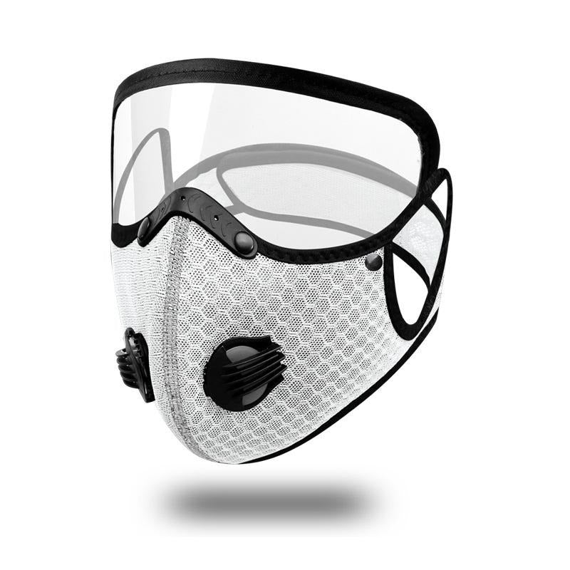 Ansigtsmaske med kulfilter
