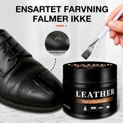 Læderreparationsbalsam til ridser og farvegenopfriskning