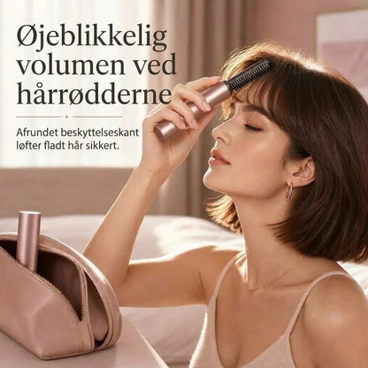 Trådløs opvarmet volumenkam til pandehår og hårrødder