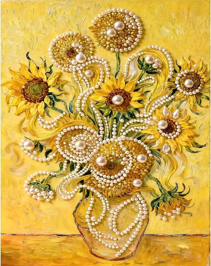 Diamond painting sæt med flere motiver