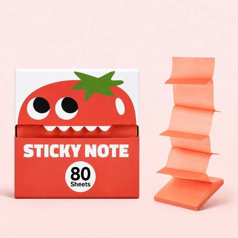 Fruitmonster pop-up sticky notes 80 ark