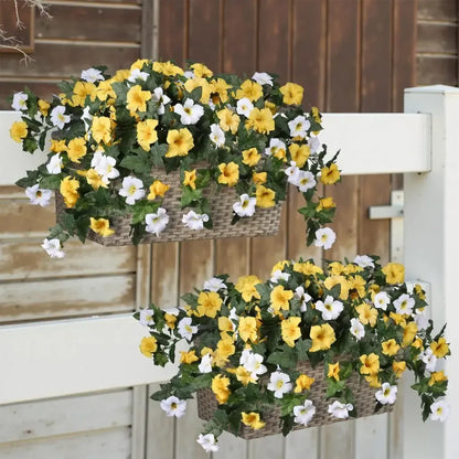 Kunstige petunier 2 stk. – altid i smuk blomst