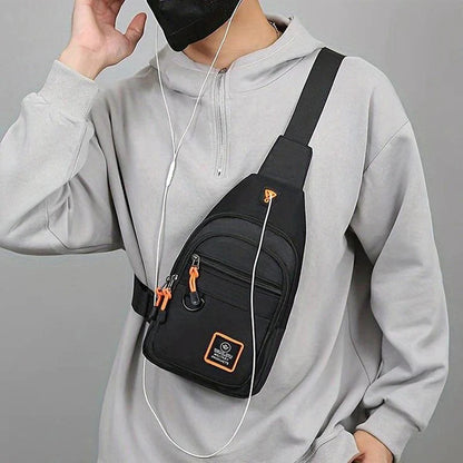 Vandtæt crossbody-taske med flere rum