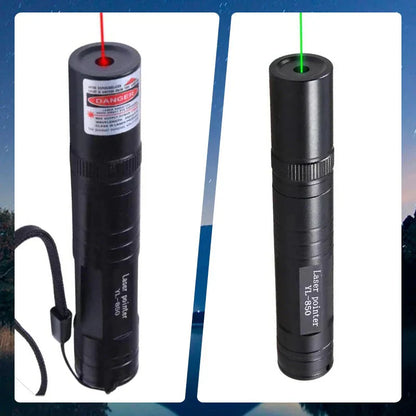 Kraftig enkeltpunkts laserpointer