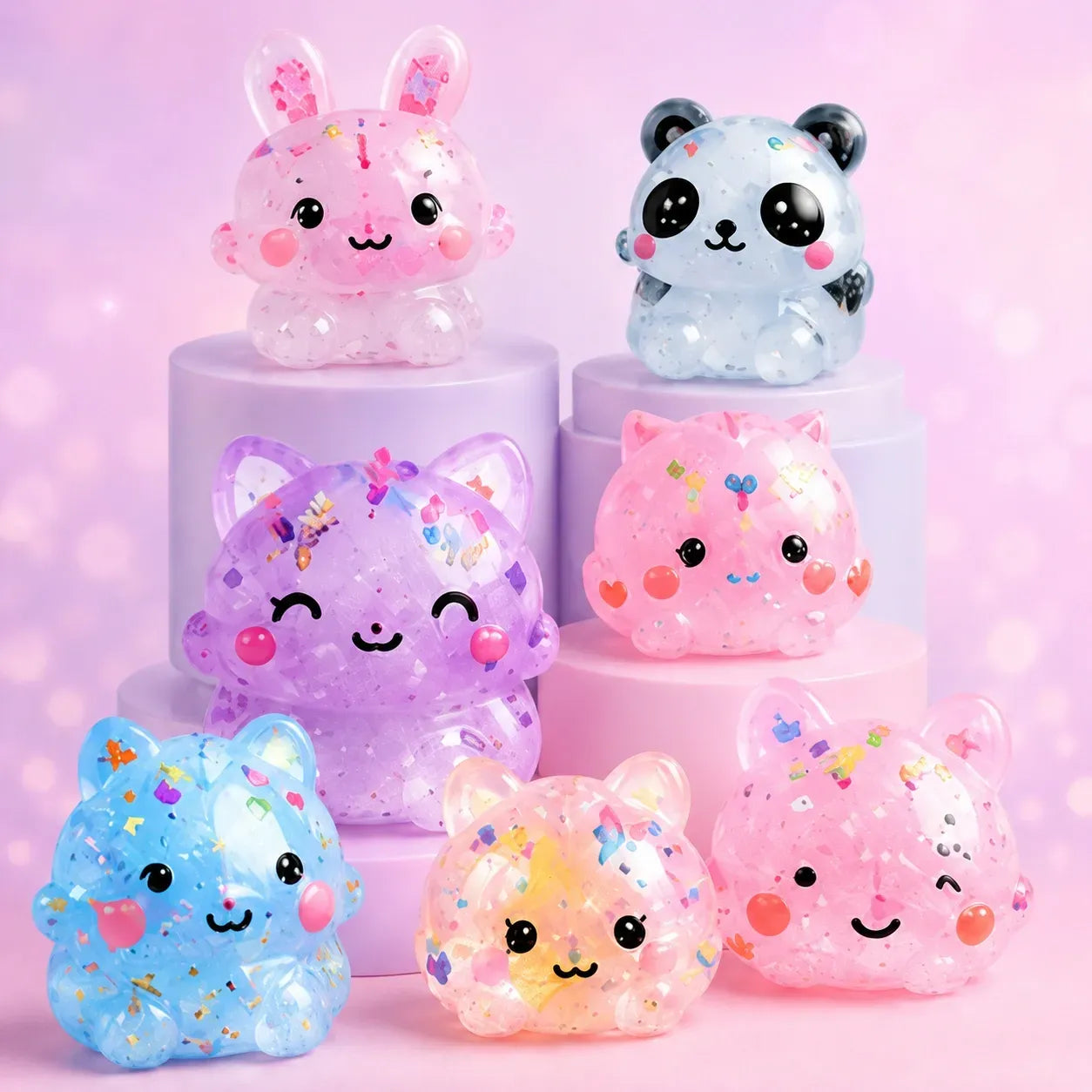 Nano Squishy DIY hobbykit til at lave dine egne squishies
