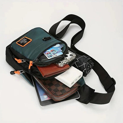 Vandtæt crossbody-taske med flere rum